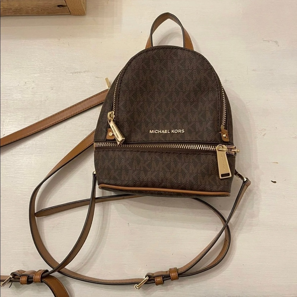 Michael kors backpack mini rhea